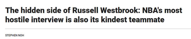 威少采访发飙怒斥媒体，私下却暖心助人