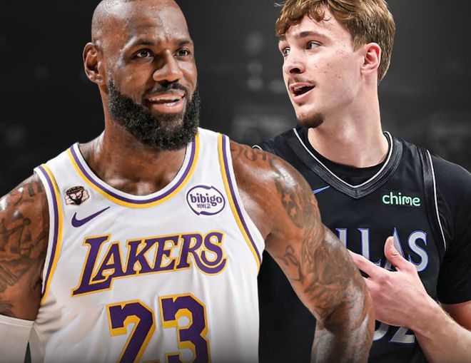 詹姆斯与弗拉格同场20+创历史首现 38岁老将vs20岁